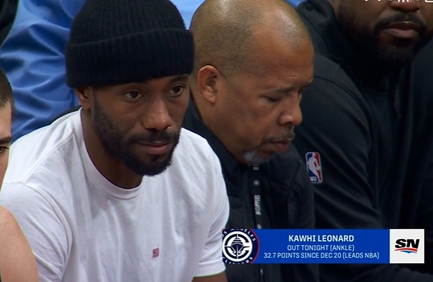 开云官网-今日“返厂维修”！伦纳德12月21日至今场均32.7分 同期联盟第一