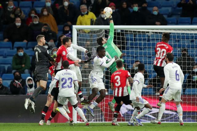 开云app-【西甲】本泽马制胜 库尔图瓦救险 皇马1-0毕尔巴鄂